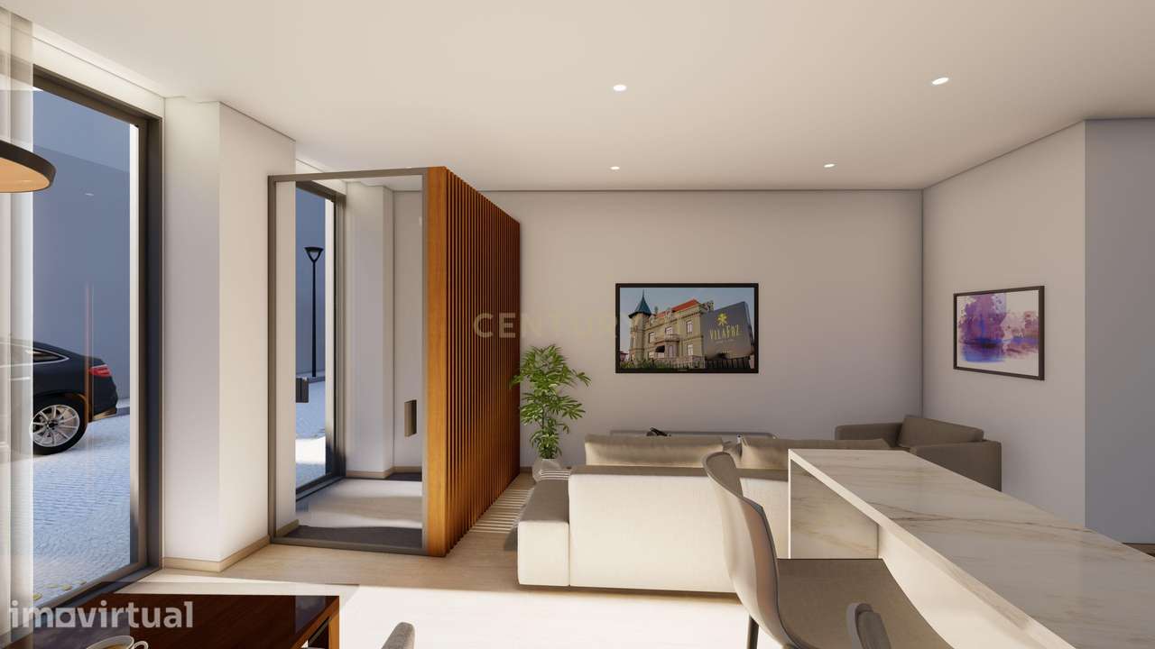 Apartamento T2 com terraço no centro histórico do Porto, com cozinha e - Grande imagem: 3/13