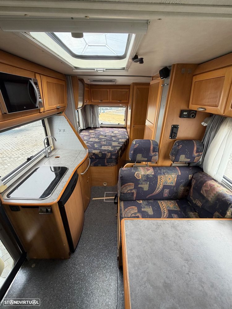 Hymer Tramp-Classic 2x ar condicionado suporte para motos - 4