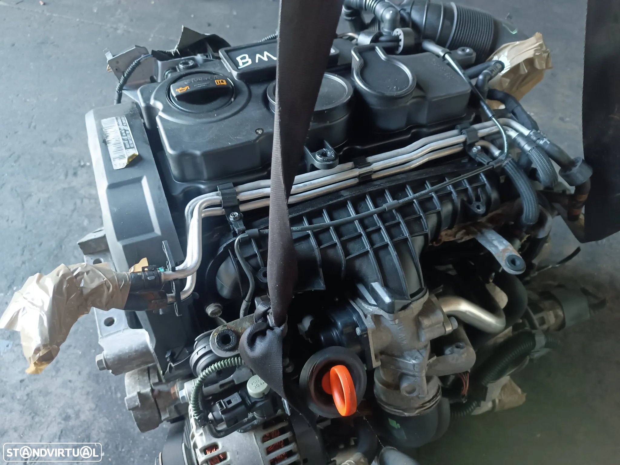 MOTOR AUDI A3 / VOLKSWAGEN GOLF V / SEAT LEON 2.0TDI 170CV BMN - 2