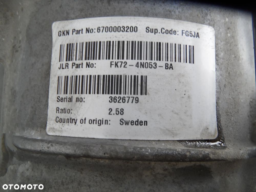 MOST TYŁ TYLNY DYFERENCJAŁ RANGE ROVER EVOQUE L538 - 4