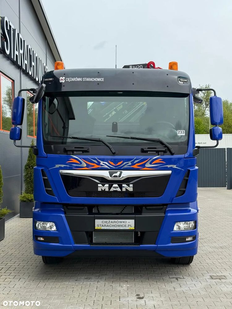 MAN TGM TGL TGS 18.250 // E6 // wywrotka + HDS HMF z pilotem // 4x2 // budowlanka // kiper wywrot żuraw dzwig kran crane - 26