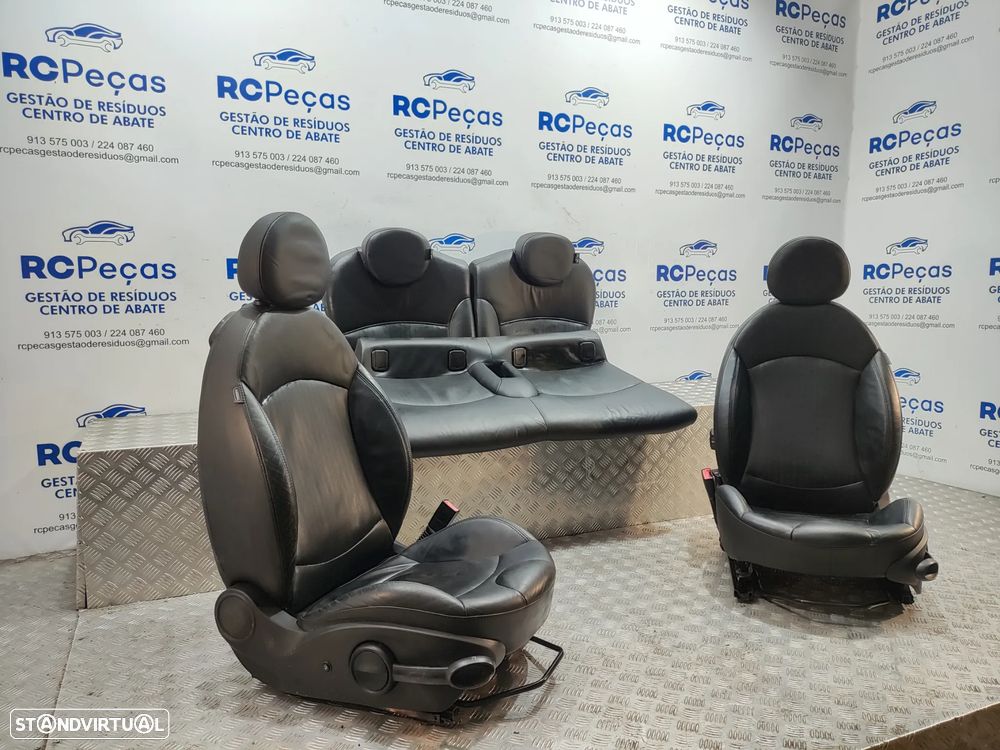 Conjunto de bancos em pele Mini Cooper S R56 John Cooper Works - 2