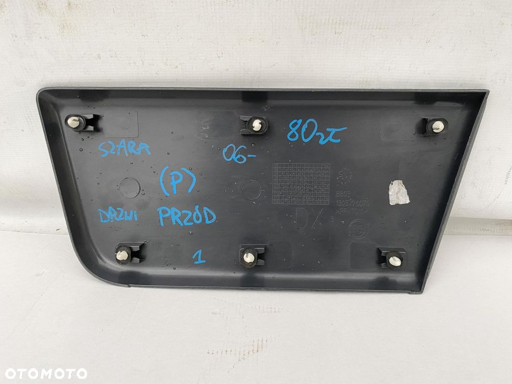 DUCATO BOXER JUMPER 06- LISTWA DRZWI RZEDNICH PRZÓD PRAWA SZARA - 4