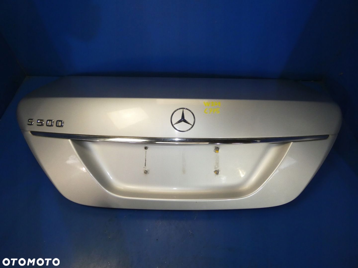 MERCEDES S KLASA W221 KRÓTKA KLAPA BAGAŻNIKA - 1