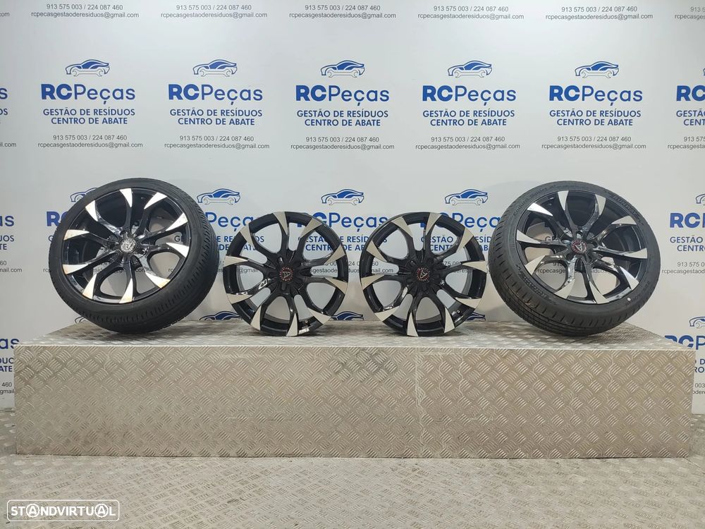 Conjunto Jantes 18 Wolfrace Eurosport Assassin 8J ET42 5x120 - 6