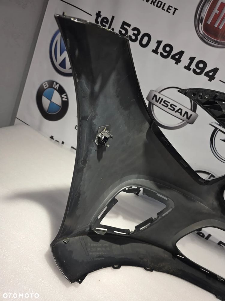 MERCEDES CLS W257 17- ZDERZAK PRZEDNI PRZÓD NA 6xPDC 6X PDC + PODKŁADKA POD TABLICĘ REJESTRACYJNĄ , NR A2578850400 , NR AUKCJI NZ1439 - 26