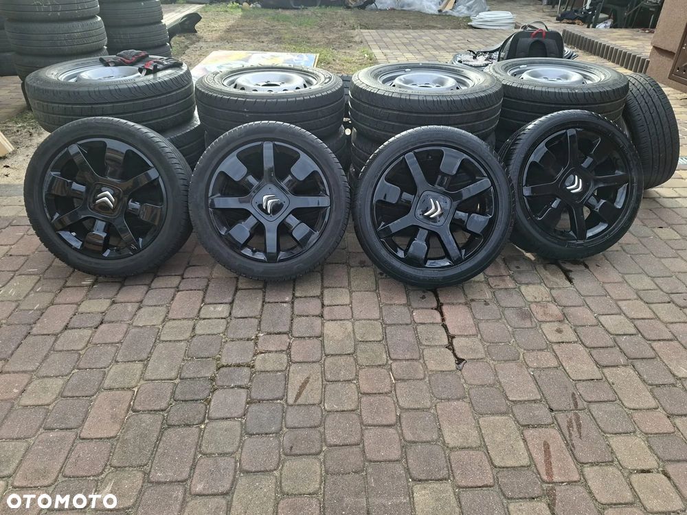 CITROEN C4 CACTUS KOŁA FELGI LATO 205/50/17 6,5X17 ET19 opony 23r 9800494077 - 1