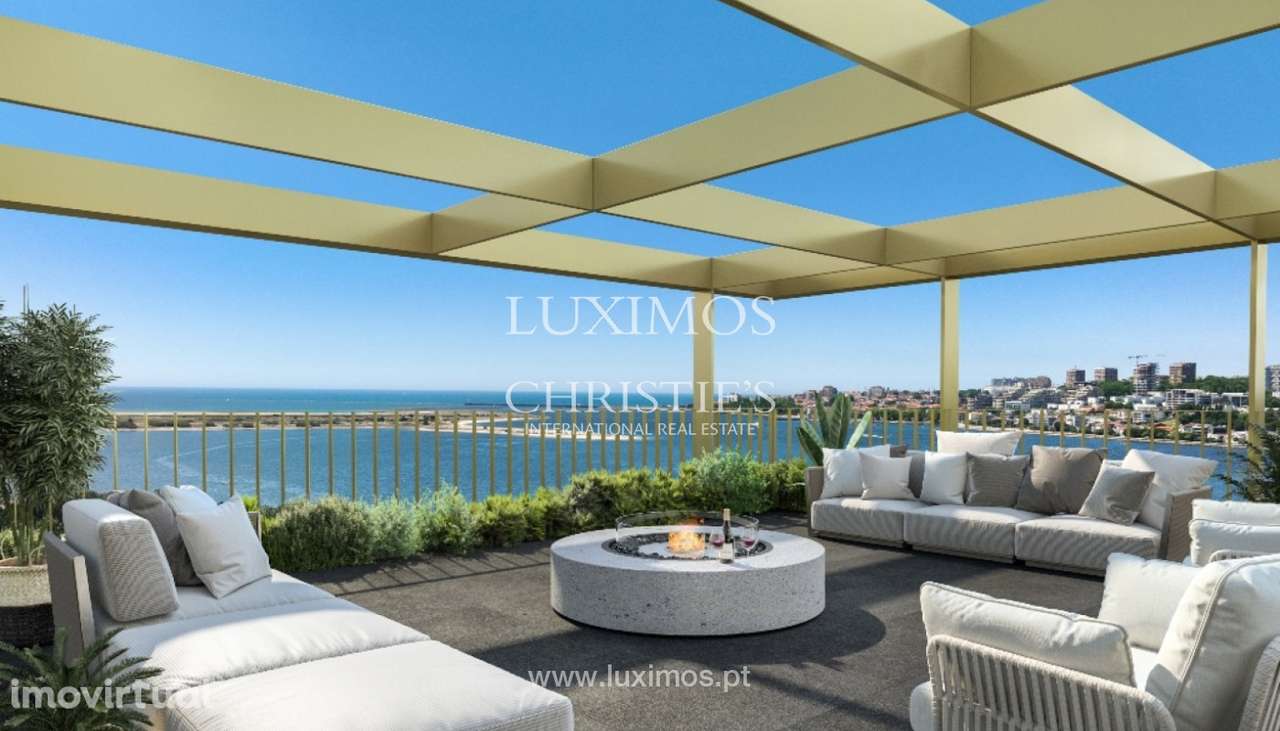 Marina Douro: penthouse T4 com jacuzzi, à venda, na Foz de Gaia - Grande imagem: 4/33