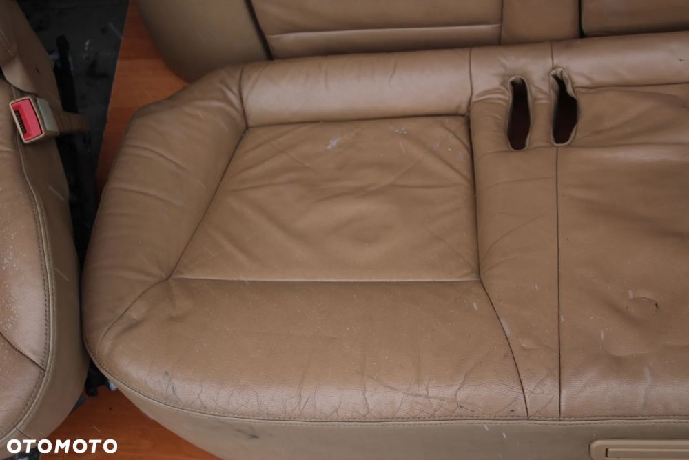 FOTELE PRZÓD FOTELE TYŁ BOCZKI PODŁOKIETNIK GRZANE PRZYCISKI PODGRZEWANIA OPEL VECTRA C KOMBI SKÓRA JASNA EUROPA - 10