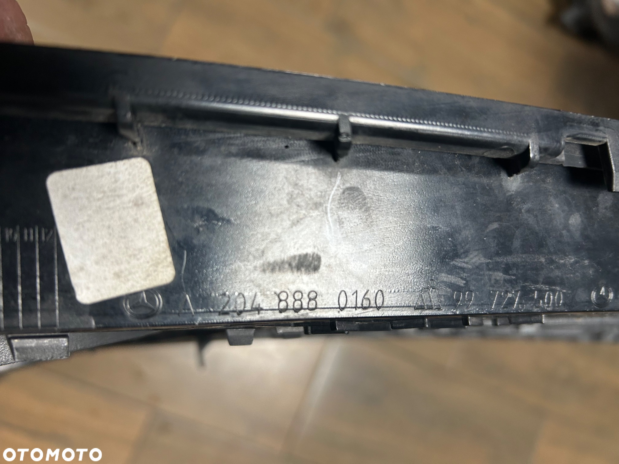 GRILL ATRAPA CHŁODNICY MERCEDES C KLASA W204 AMG LIFT A2048880160 IGLA ORG - 3