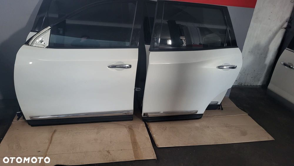 Nissan pathfinder r52 drzwi lewy przod lewy tyl kompletne - 3