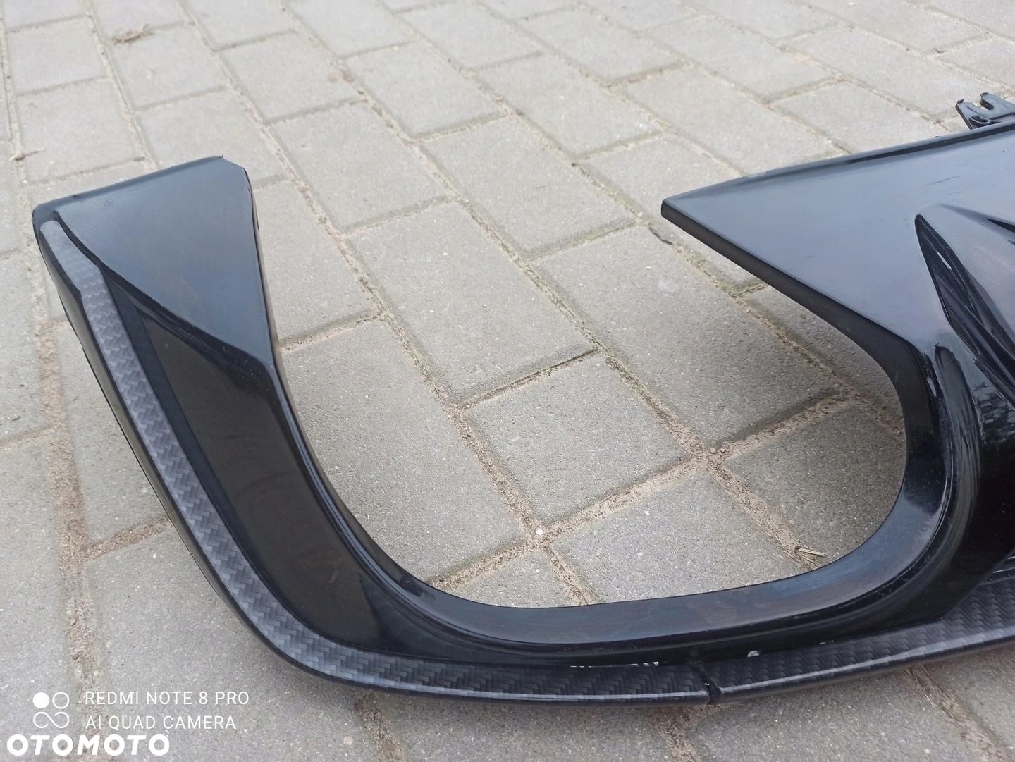 DYFUZOR SPOJLER ZDERZAKA TYŁ AUDI A5 S5 B9 CARBON - 3