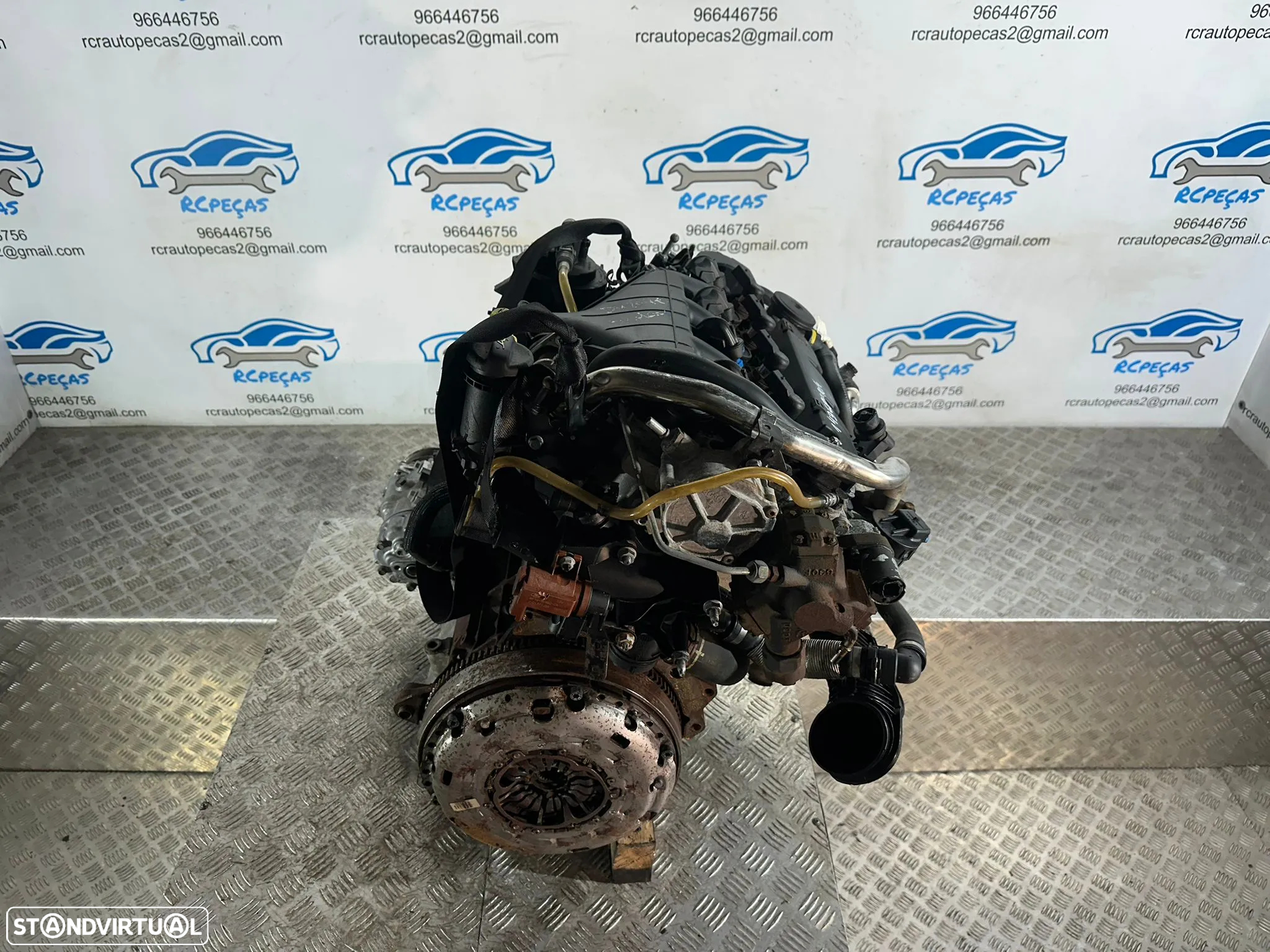 Motor Completo Volvo Ford PSA Citroen Peugeot D4204T 2.0 D HDi 16v 136cv Siemens Continental - 8