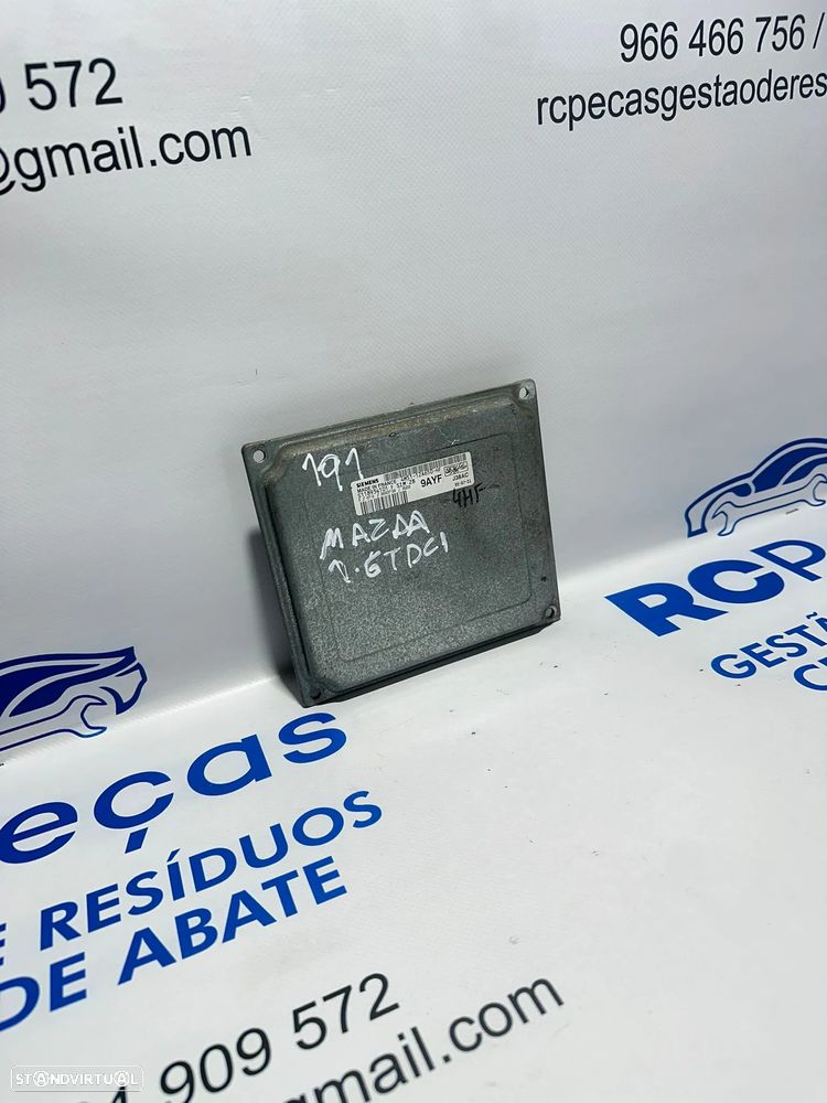 .Centralina Motor Original Siemens Ford HWDA HWDB 1.6i 16v 4M6112A650HF S118934101F 2004 - 2007 - 4