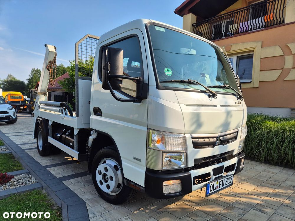 Mitsubishi CANTER 6S15 3.0 150KM Bramowiec Hakowiec BLOKADA MOSTU SPROWADZONY WASKA KABINA SUPER STAN - 1