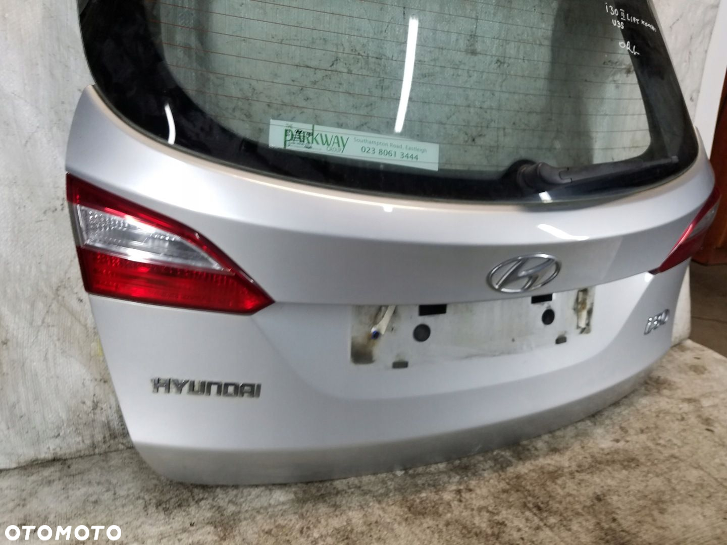 KLAPA BAGAŻNIKA TYŁ HYUNDAI I30 II KOMBI KOD U3S - 4