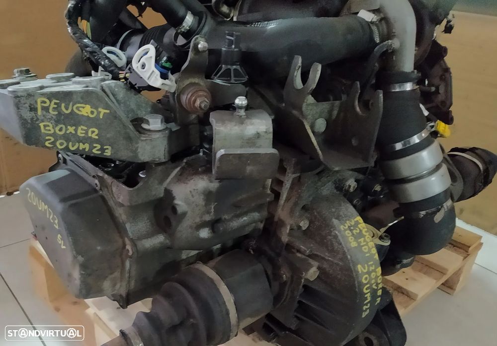 caixa 5 velocidades Peugeot Boxer Fiat Ducato - Citroen Jumper 2.2 hdi 20UM23
