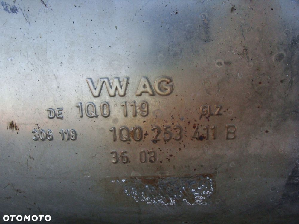 tłumik końcowy środkowy vw scirocco 1.4 tsi 1q0253411b - 2