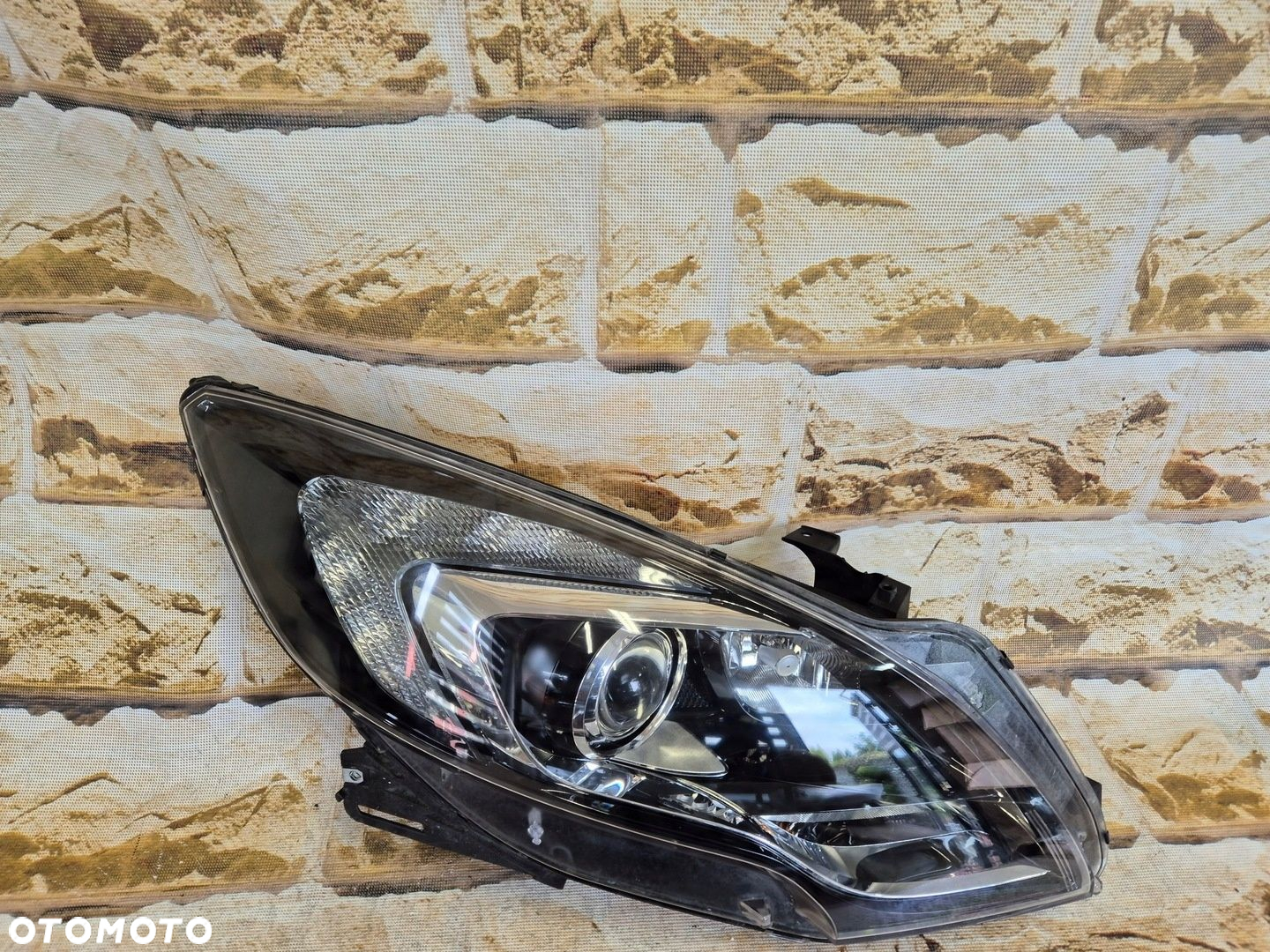 opel zafira c xenon skrętny z ledem europa prawa lampa - 4