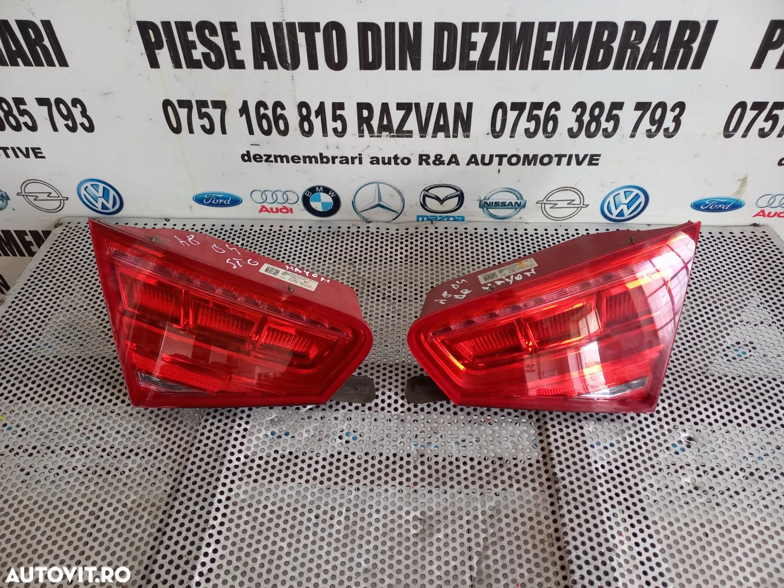 Stopuri Lampa Stop Tripla Stanga Dreapta LED Haion Hayon Audi A8 4H D4 Dupa 2010 Cod 4H 4H Dezmembr - 7