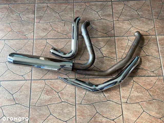 KOLEKTOR WYDECHOWY Z OSŁONAMI HARLEY TOURING M8 - 4