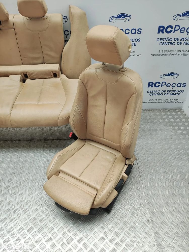 Conjunto Bancos Pele Originais BMW Serie 3 F30 Pack M 2011 a 2018 - 6