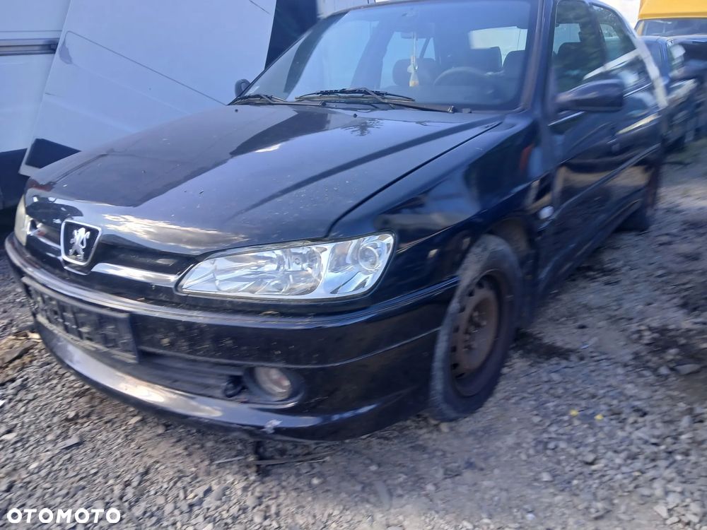 PEUGEOT 306 RESTYL HB 5D CZARNY maska pokrywa silnika klapa bagażnika zderzak lampa reflektor pas przedni stop lampy halogeny przeciwmgłowe odblaski grill atrapa znaczek błotnik - 2