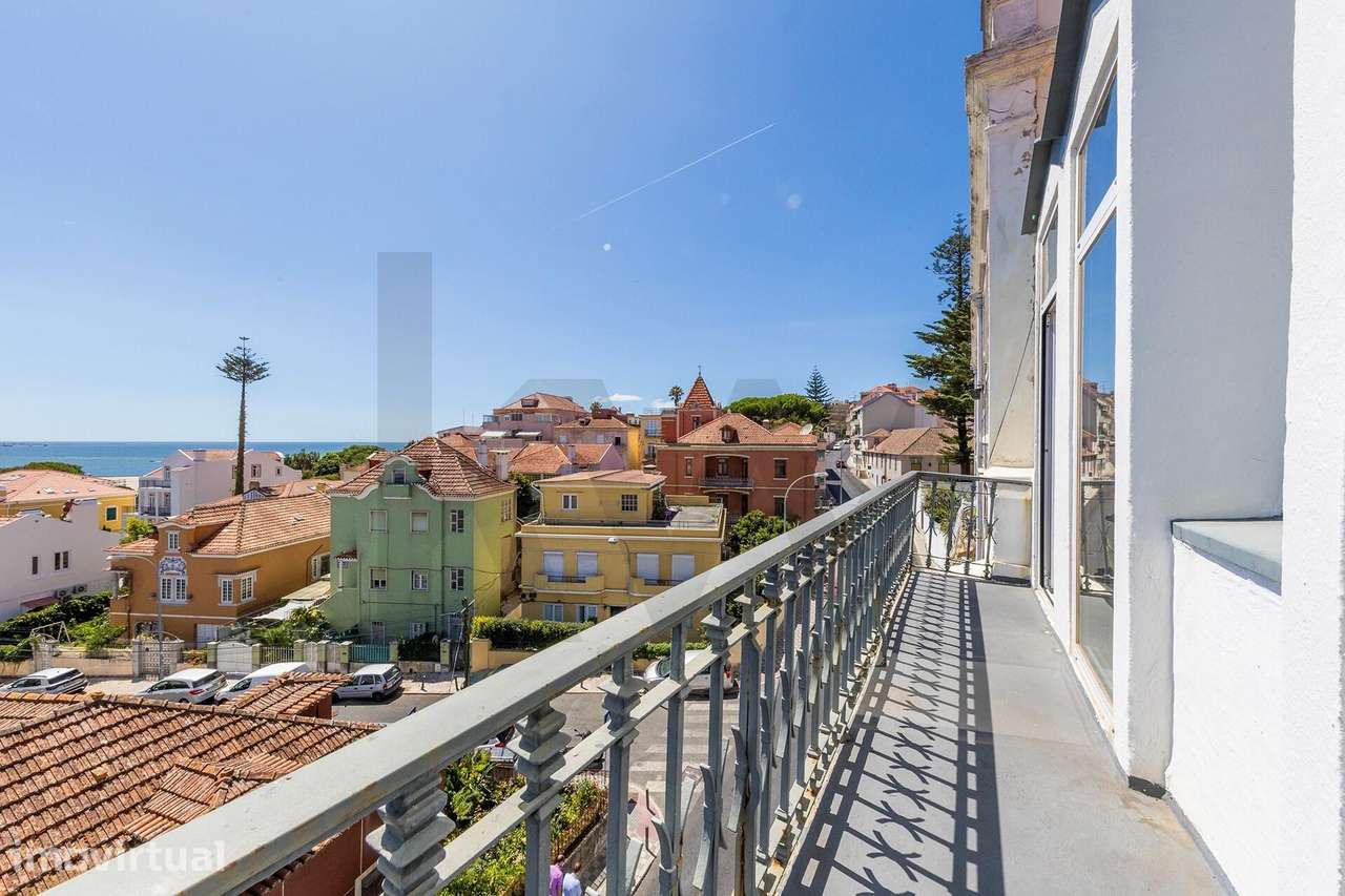 Apartamento T3 em Algés com Vista Rio e Muita Luz - Grande imagem: 2/24
