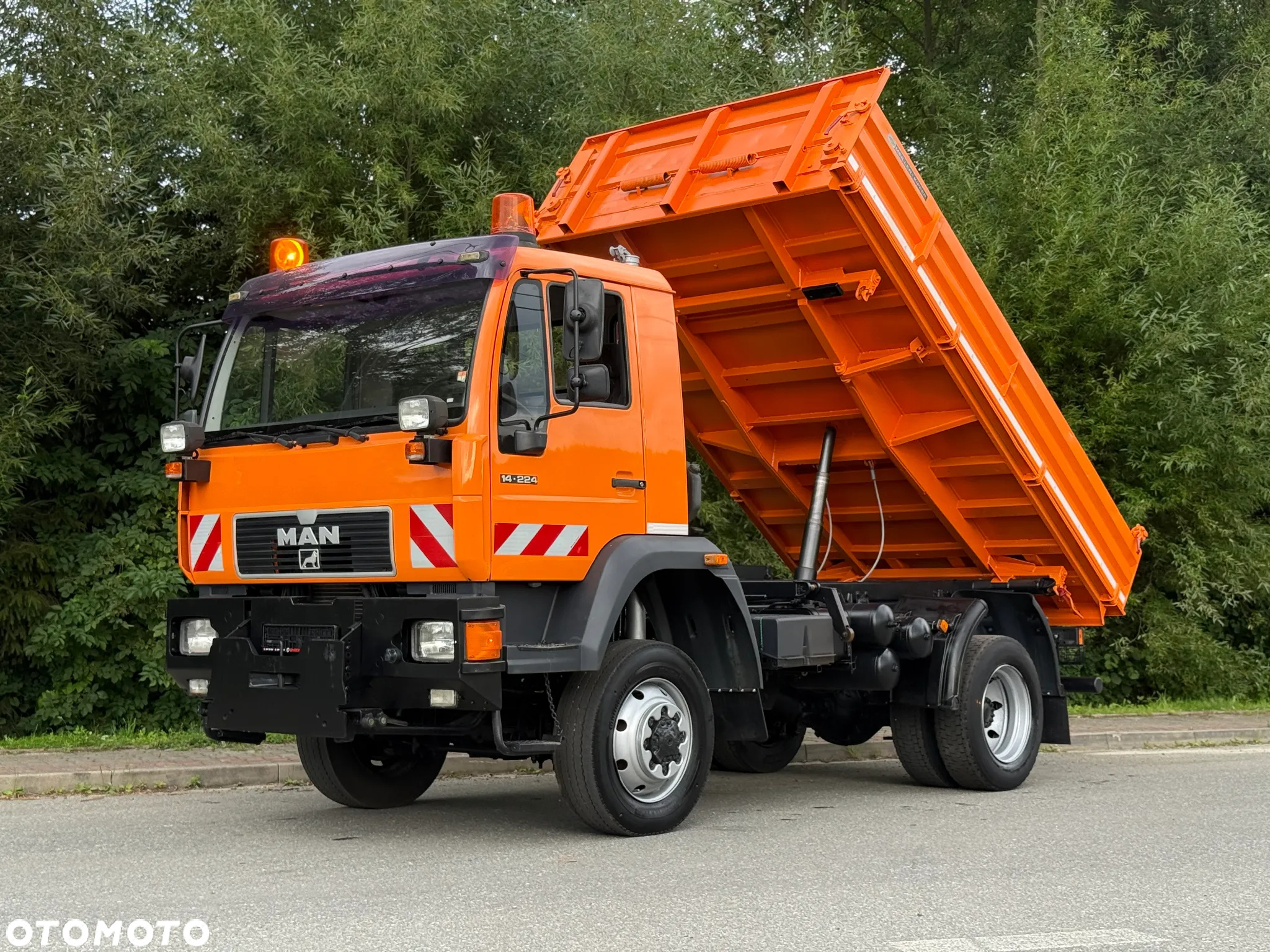 MAN * MAN 14-220 * Kiper Wywrotka Meiller * 4x4 * Zimowe Utrzymanie * Unimog * - 22
