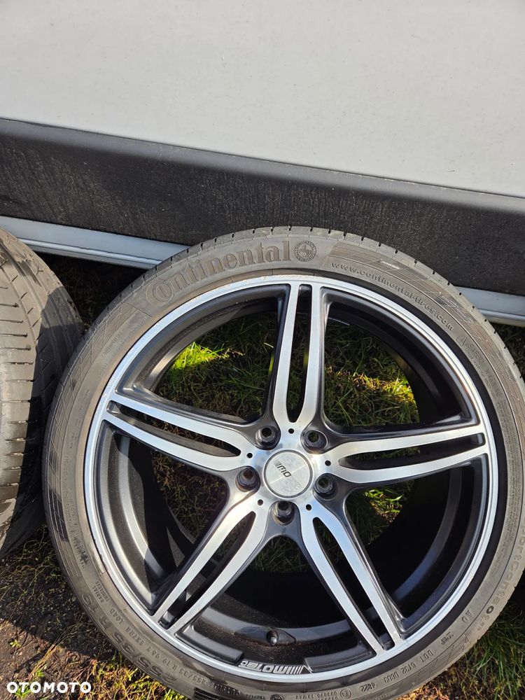 Koła letnie Felgi aluminiowe Motec MCT4-8519 19 Cali 8.5Jx19H2 5x112 ET 45 57,1 255/35R19 96Y Dot 4822 2022 Rok Continental ContiSportContact 5P - 9