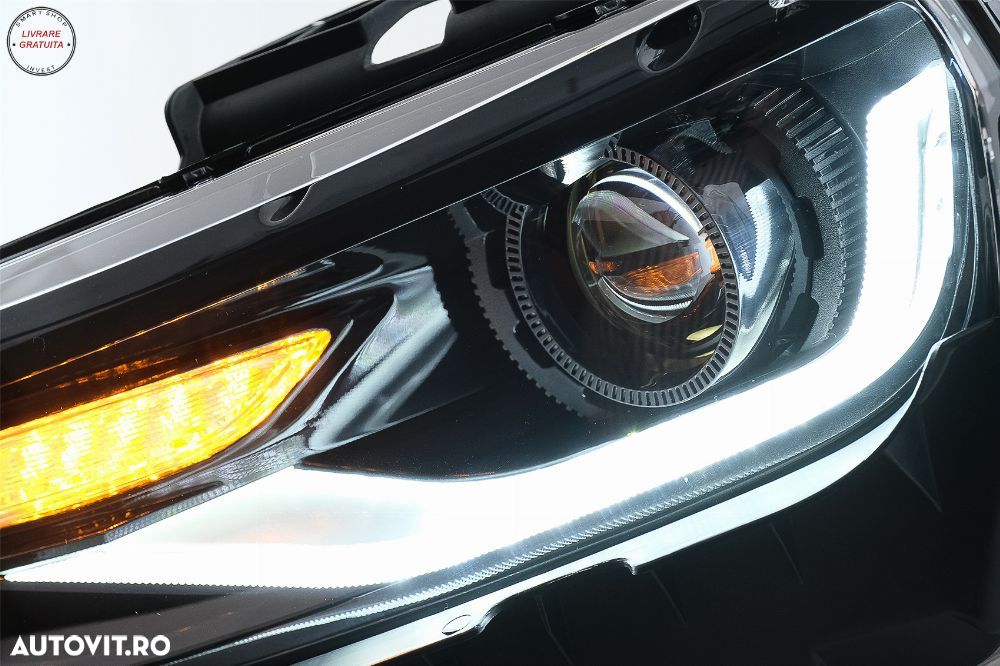 Faruri LED DRL Chevrolet Camaro (2014-2015) cu Semnal Dinamic Conversie la 2016+- livrare gratuita - 12