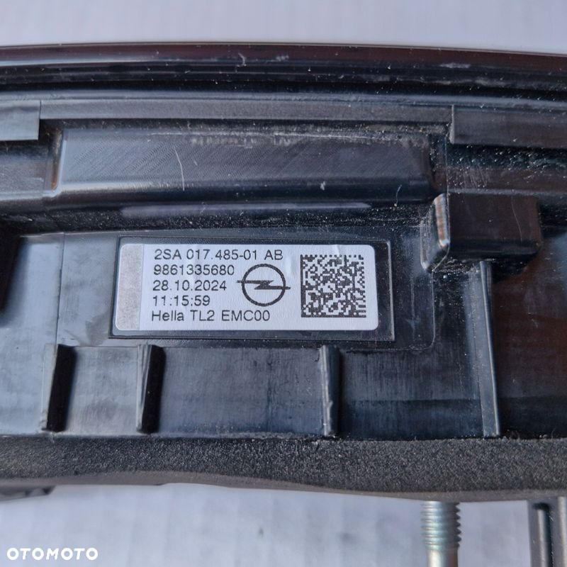 OPEL MOKKA B (20-) Lampa Tylna Lewa 2SA01748501AB 9861335680 - 8