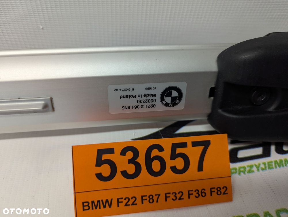 Bagażnik dachowy bazowy belki poprzeczki BMW F22 F87 F32 F36 F82 - 7