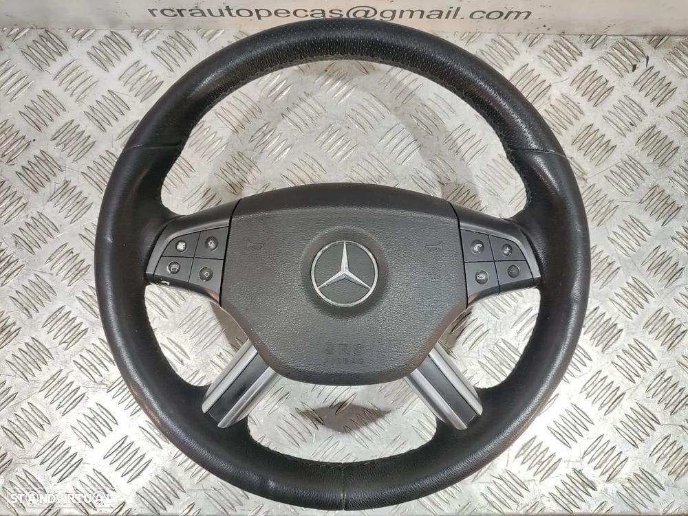 Volante + Airbag Mercedes Class B W164 W245 c/ comandos multifunções - 3