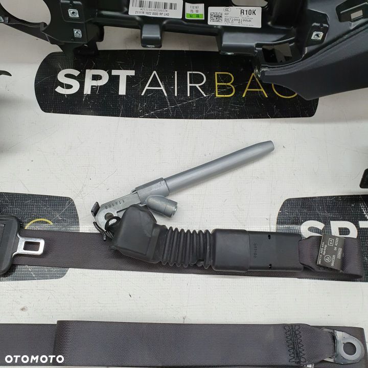KIA CARENS IV 4 DESKA ROZDZIELCZA KONSOLA KOKPIT PULPIT PODUSZKI AIRBAG AIR BAG PASY KIT SET - 8