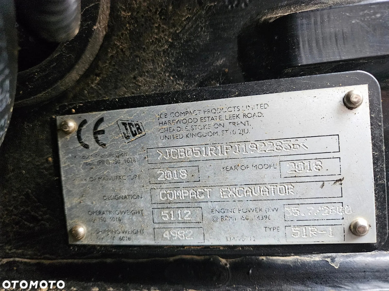 JCB MINIKOPARKA JCB 51 R-1 51 48 50 51r-1  2018R. - 21