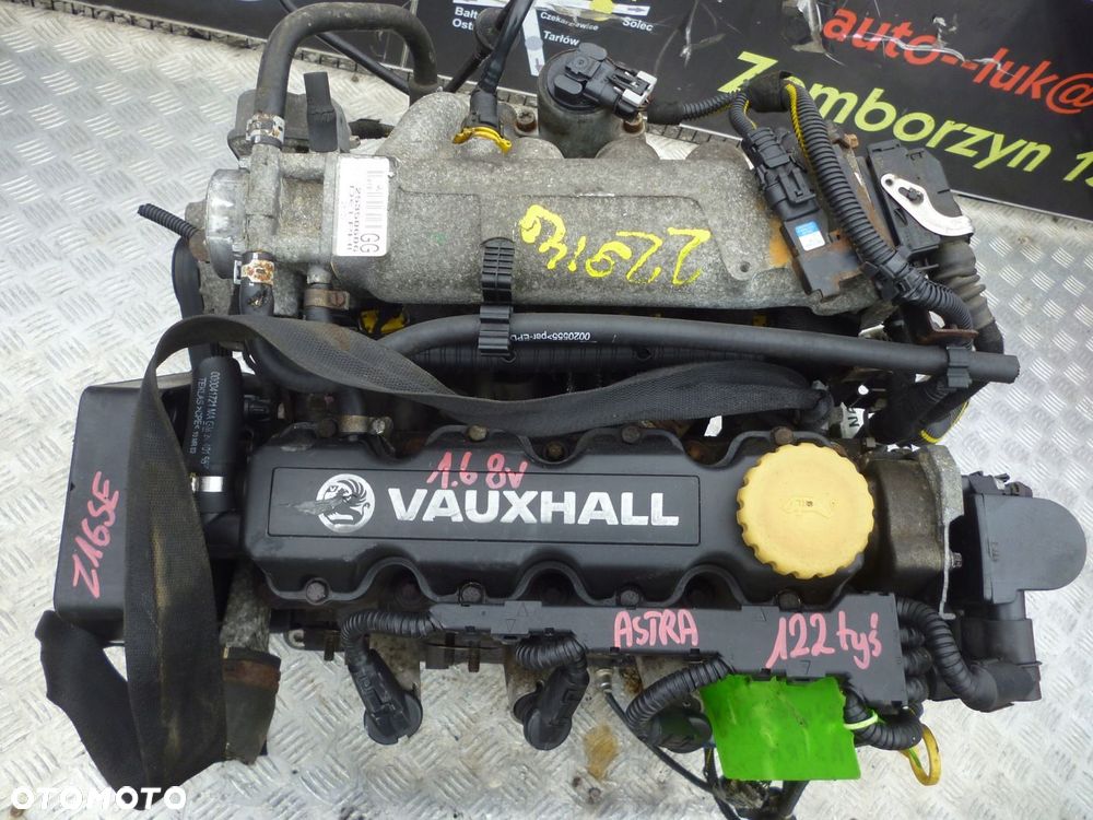 SILNIK OPEL ASTRA 1.6 8V Z16SE 122 TYS - 2