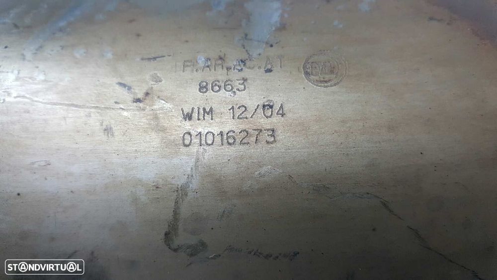 FILTRO DE PARTíCULAS FIAT ULYSSE (179) 2.2 JTD DYNAMIC - 5