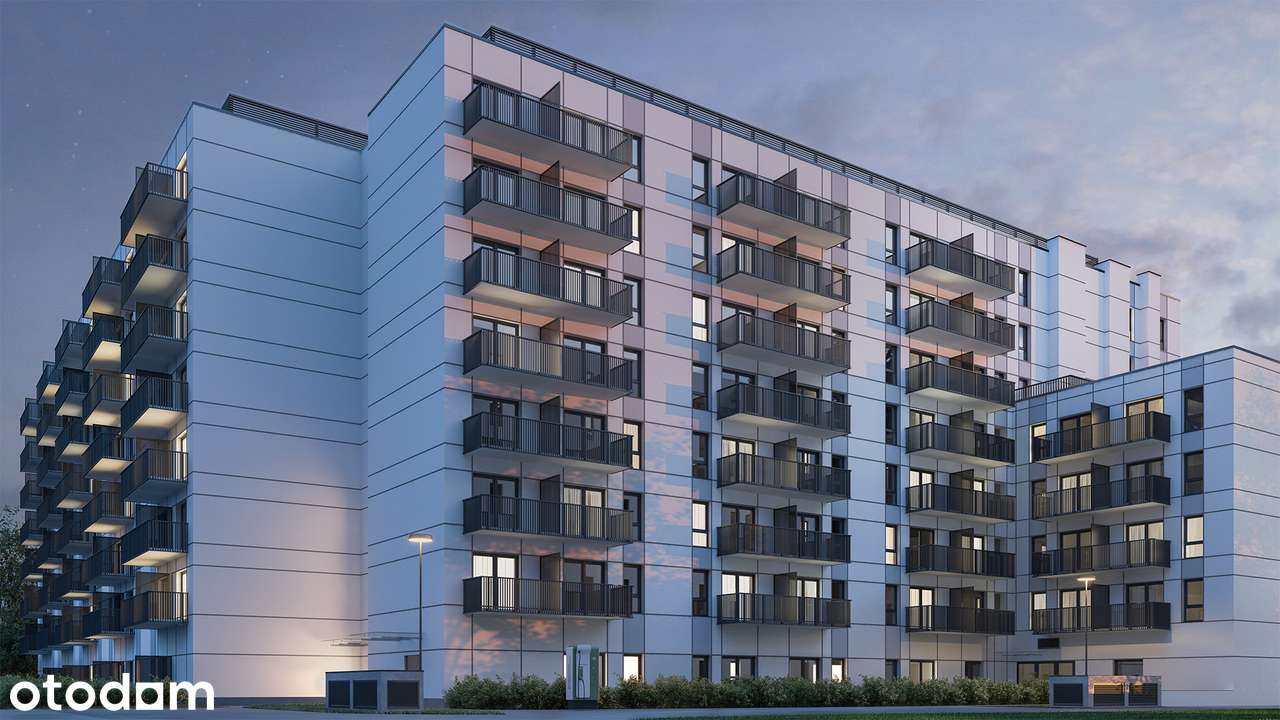 1-pokojowy apartament inwestycyjny 28m2 + balkon