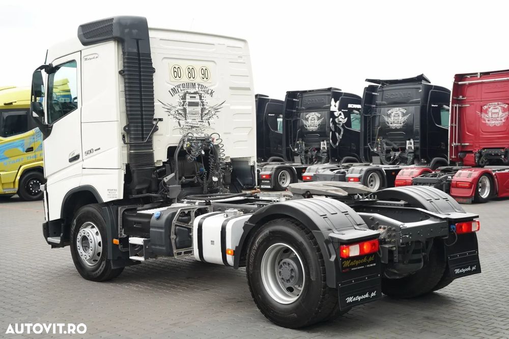 Volvo FH 500 / SISTEM HIDRAULIC / I-SHIFT / CABINĂ JOASĂ / ANVELOPE CU PROFIL 100% / EURO 6 - 7