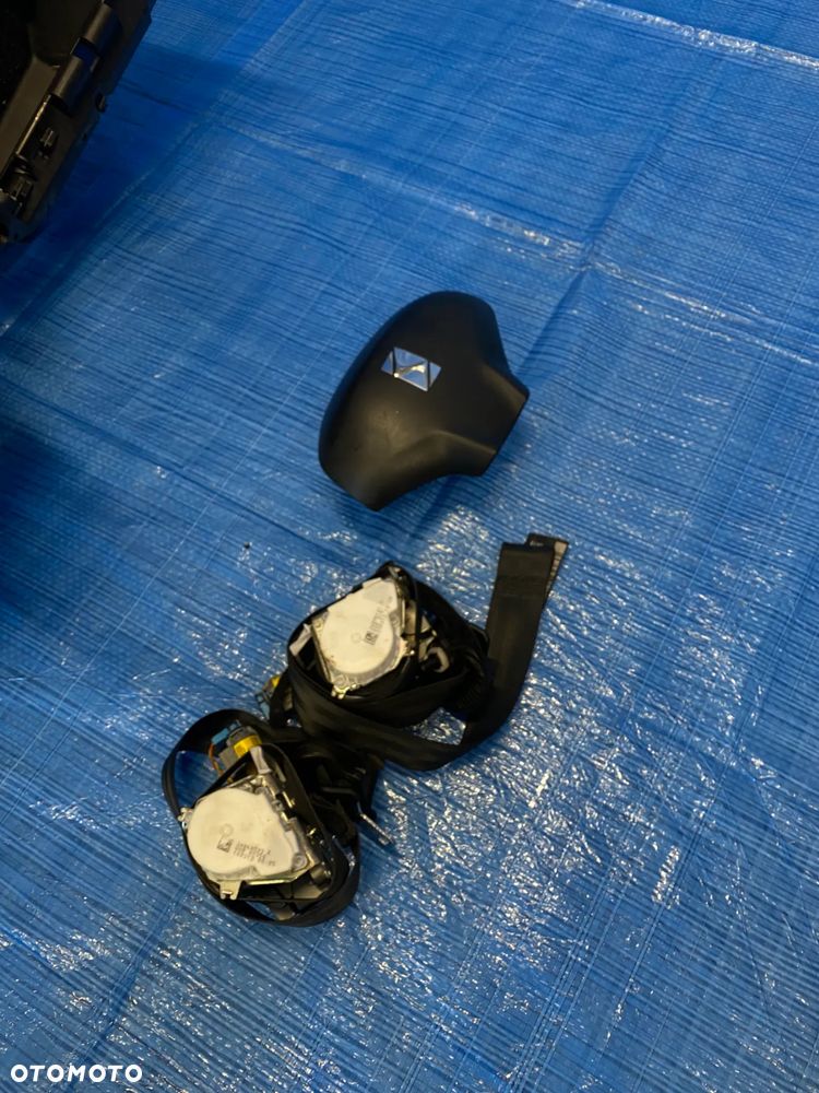 CITROEN DS3 DESKA ROZDZIELCZA KONSOLA KOKPIT PODUSZKI AIRBAG PASY ORYGINAŁ KOMPLET - 7