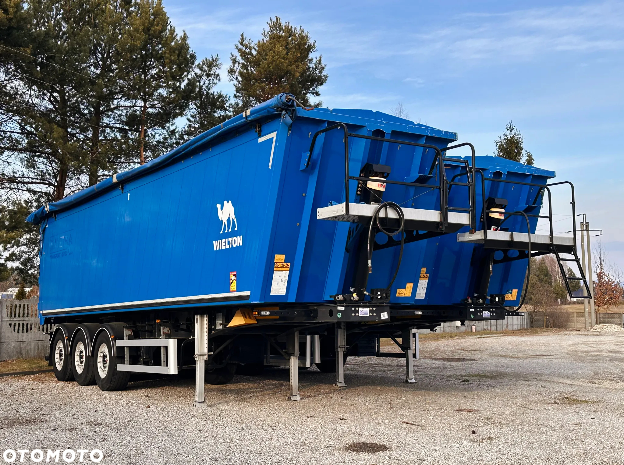 Wielton Wywrotka / 50 m3 / SAF INTRAX / ALUFELGI / - 13