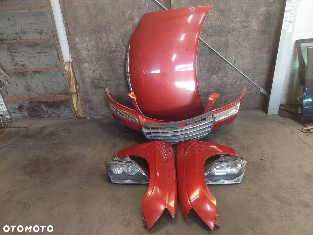 KOMPLETNY PRZÓD MASKA ZDERZAK LAMPA BŁOTNIK CHRYSLER  PACIFICA I PRH - 1