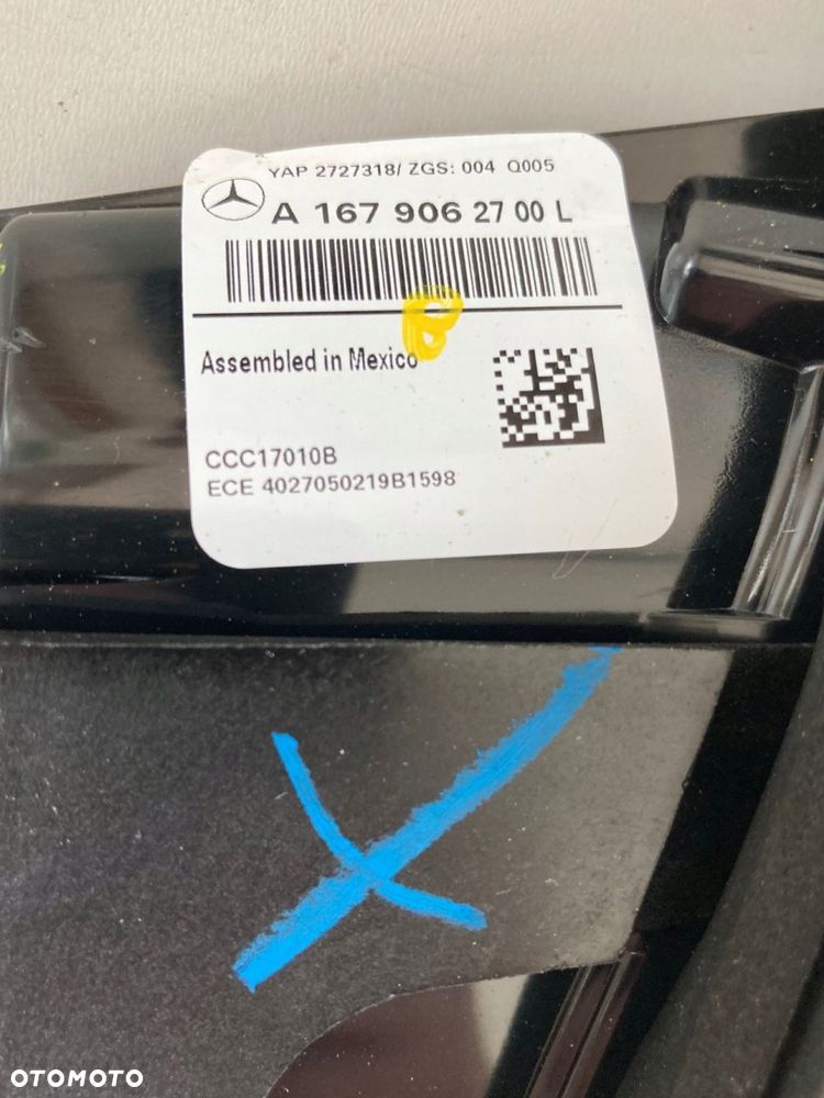 mercedes ml gle w167 lampa lewa tył a1679062700 - 4