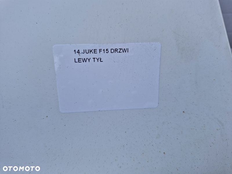 NISSAN JUKE F15 DRZWI LEWY TYŁ TYLNE LEWE 326R - 2