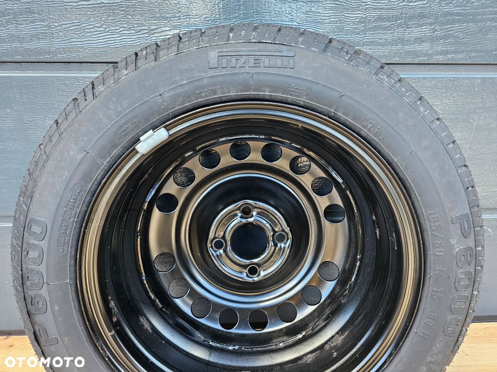 KOŁO ZAPASOWE ZAPAS DOJAZDOWE OPEL ASTRA G H MERIVA A CORSA C D 4x100 ET43 185/60 R15 - 8