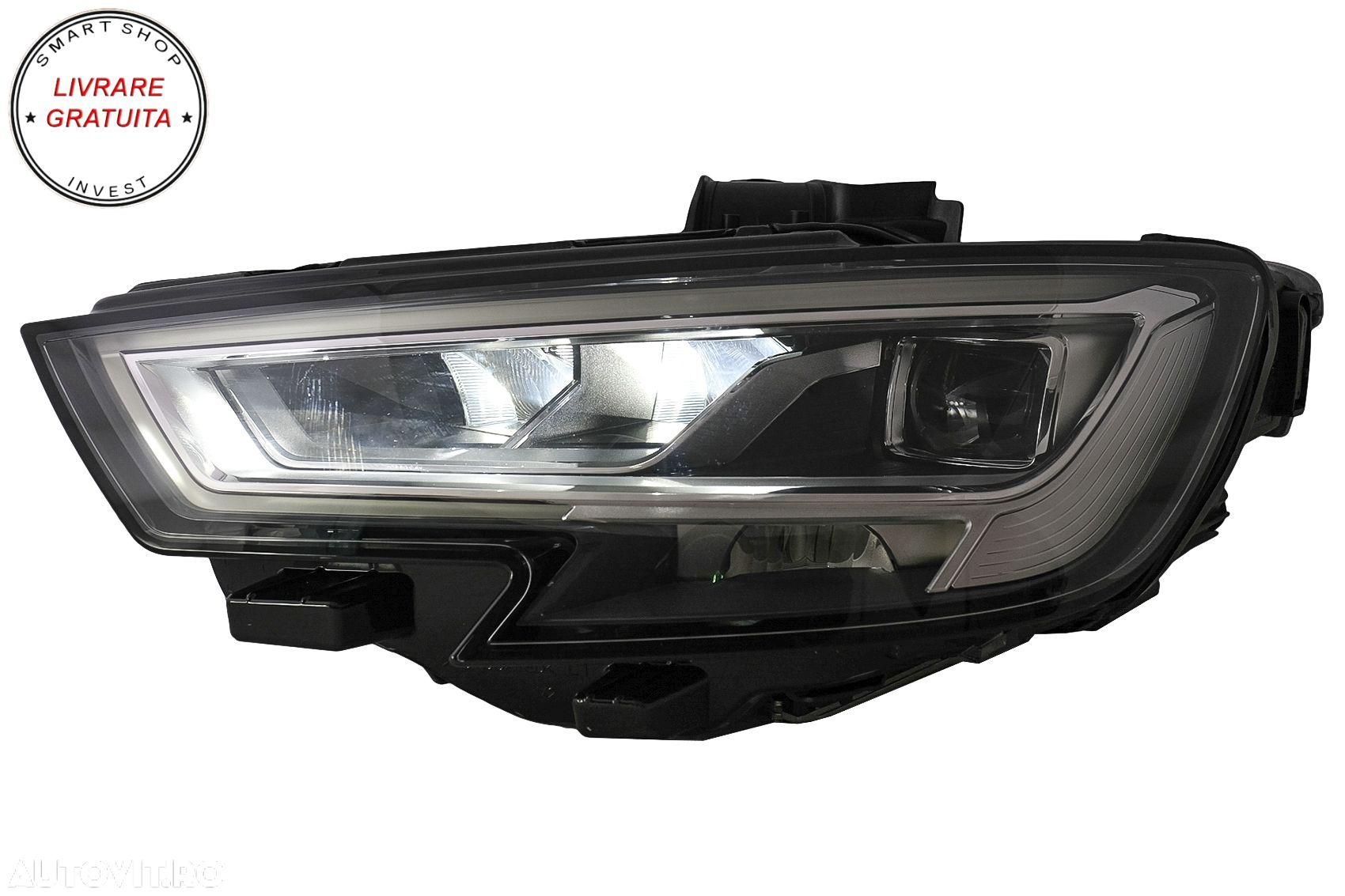 Faruri LED Audi A3 8V Facelift (2016-2019) Upgrade pentru HID / Xenon- livrare gratuita - 4