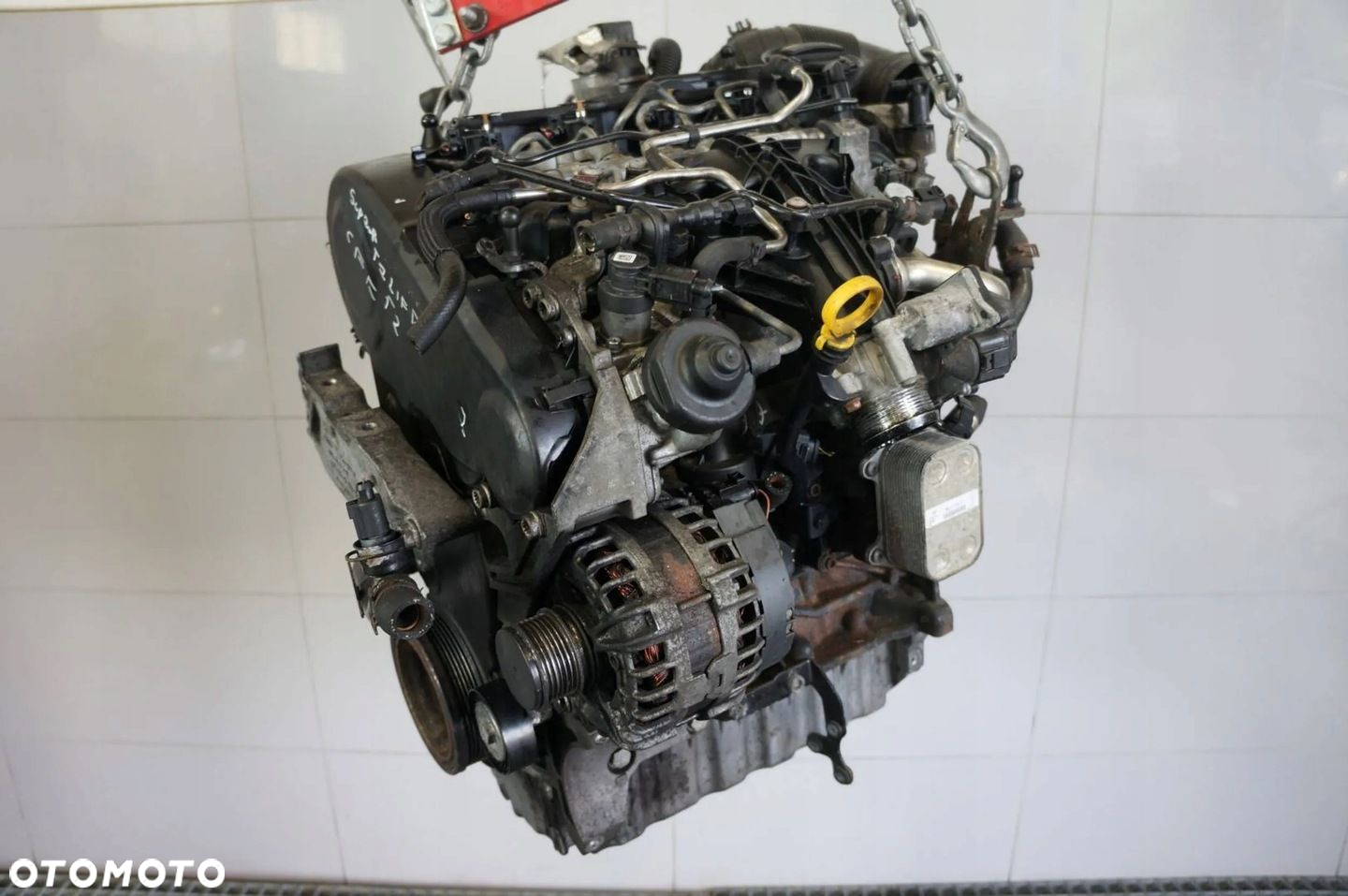 SILNIK KOMPLETNY CFF SKODA SUPERB II 2.0TDI PASSAT - 7