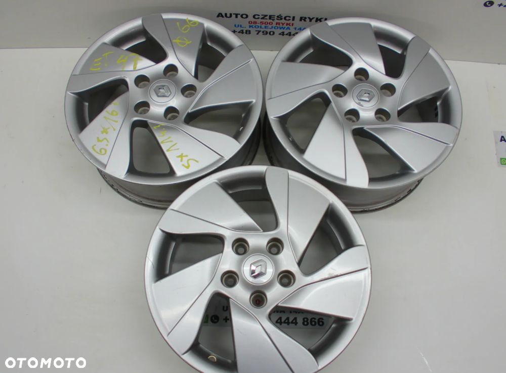 Renault Fluence Felga Aluminiowa 6.5Jx16 5x114.3 et47 - 2