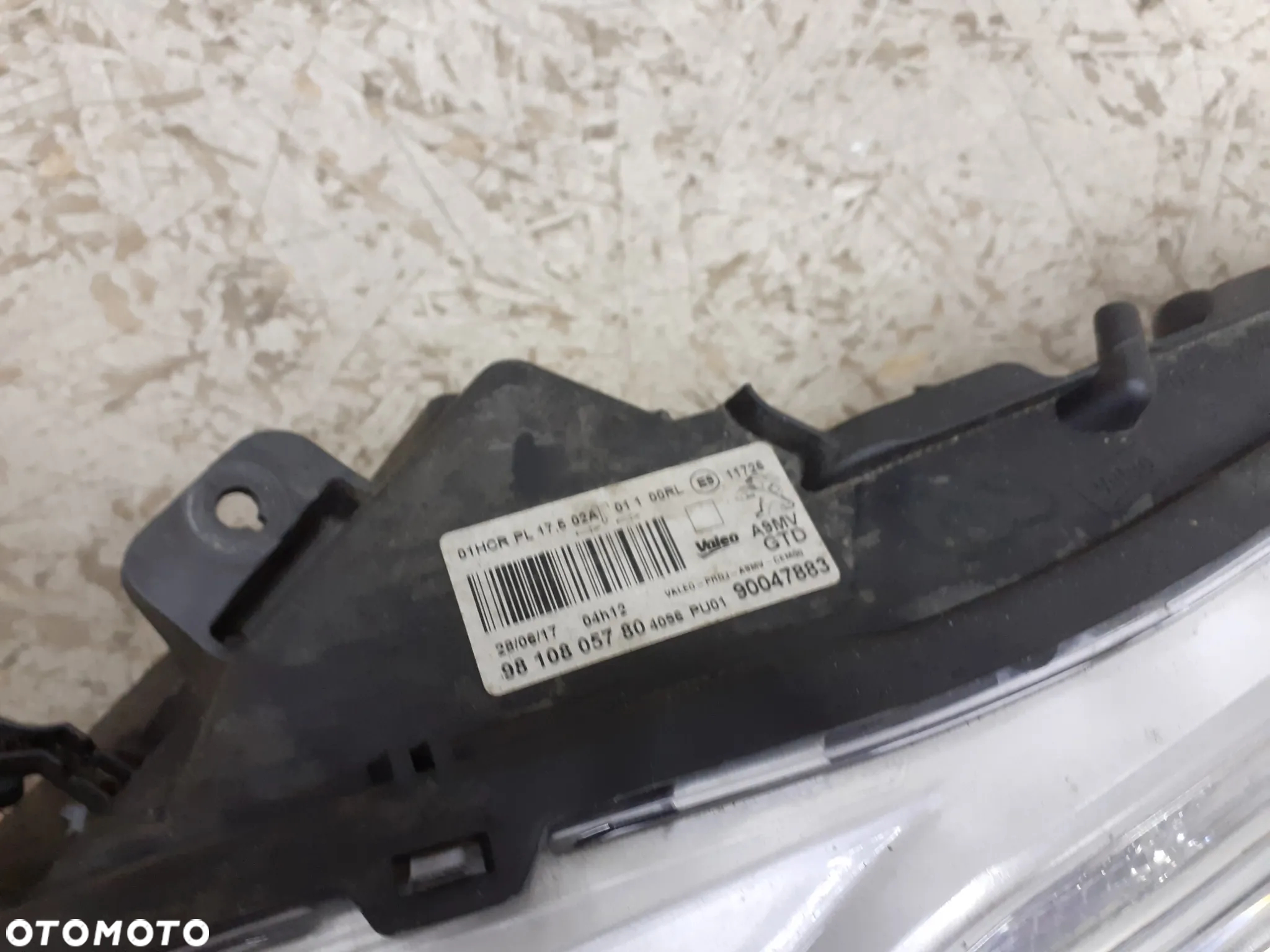 LAMPA PRZEDNIA PRZÓD LEWA PEUGEOT 208 LIFT 2015-2019R 9810805780 - 3